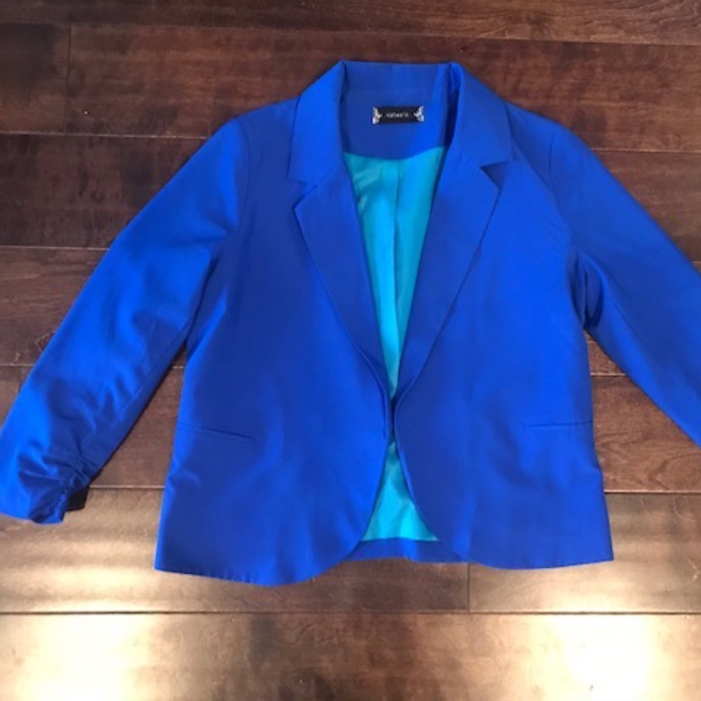 Bright Blue Blazer